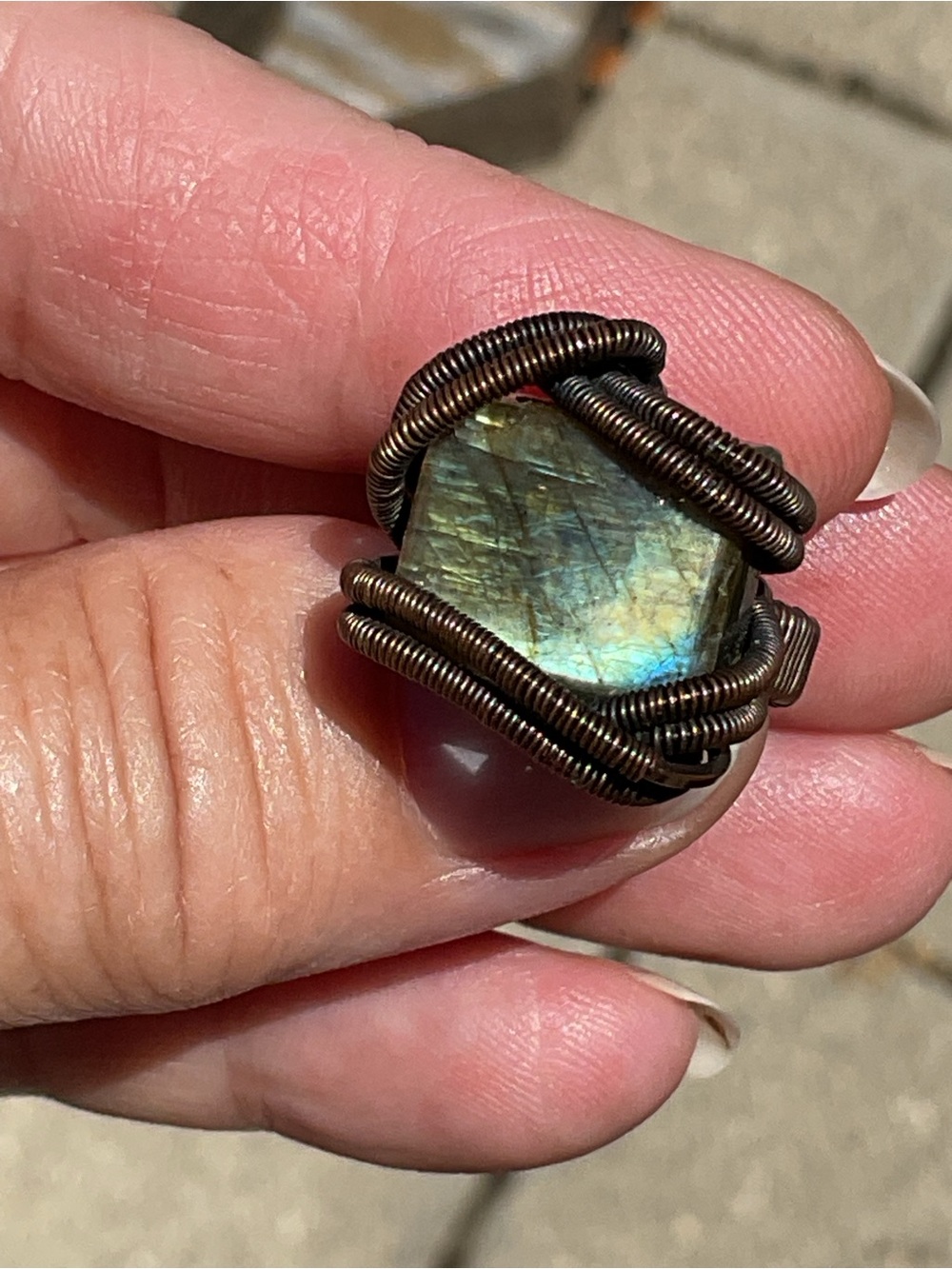 Labradorite Ring - Picture 8 of 8